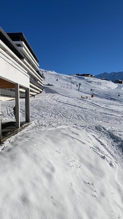 Les Menuires Centre! Chaleureux Studio Sur Les Pistes! Сен-Мартен-де-Бельвиль Экстерьер фото